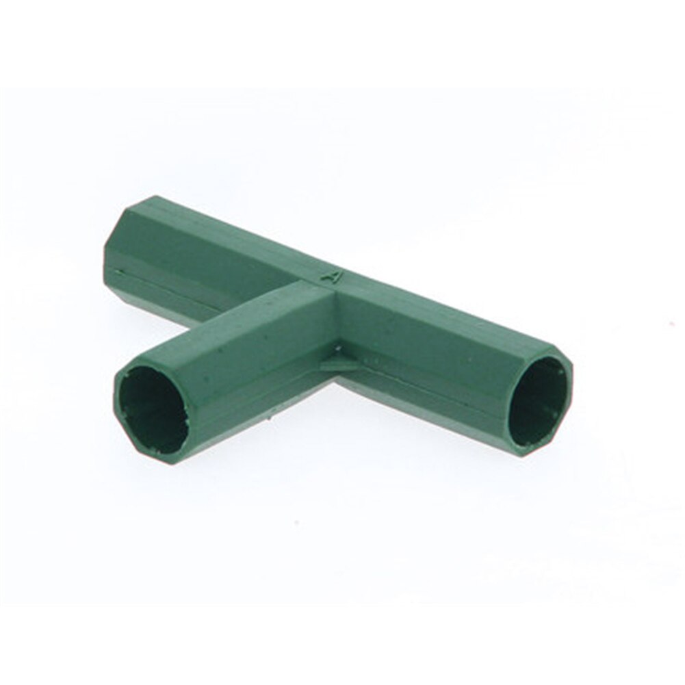 16Mm Pvc Fitting 5 Types Stabiele Ondersteuning Zware Kas Frame Building Connector Haakse 3 4 5-manier Pijler Connector: E