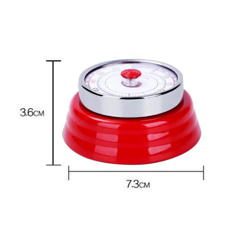 Kitchen Timer Adsorption Refrigerator Roman Dial Mechanical Kitchen Timers Yoga Timer Can Attract Refrigerator With Magnetic