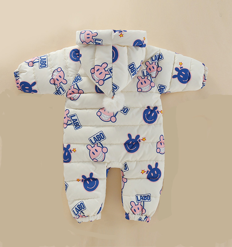 Baby rompertjes Overalls Kleding Winter Jongen Meisje Kledingstuk Dikker Warm Pure Katoen Bovenkleding jas jas kids Sneeuw Wear