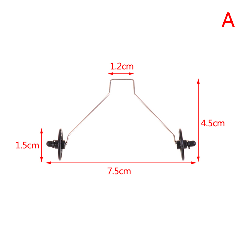 1Set RC Foam Hand Throwing Glider Landing Gear Kit With Wheel Airplane Accessories For Cessna J-11 J-20 SU27 SU57 Z51 F22 SU35: Yellow
