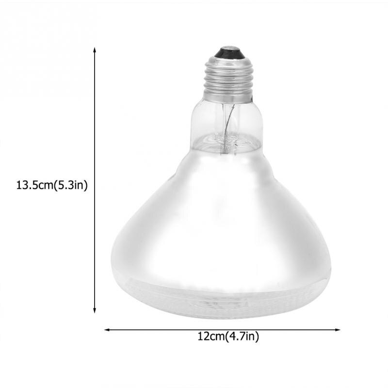Żarówka gadów wygrzewające światło ultrafioletowe żarówki ogrzewanie płazy jaszczurki regulator temperatury 175/200/245W: 245W