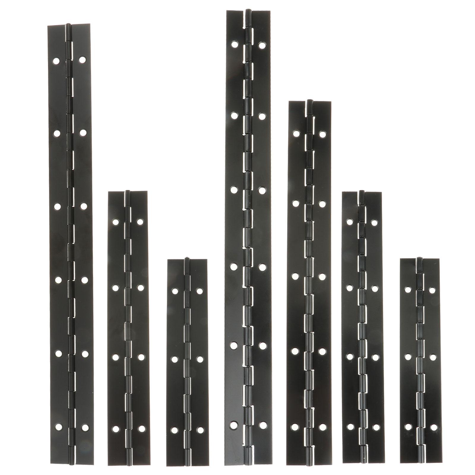 Stainless Steel Piano Hinge with Holes Fixed Folding Continuous Hinges Furniture Accessories for Window Door Cabinet Woodworking