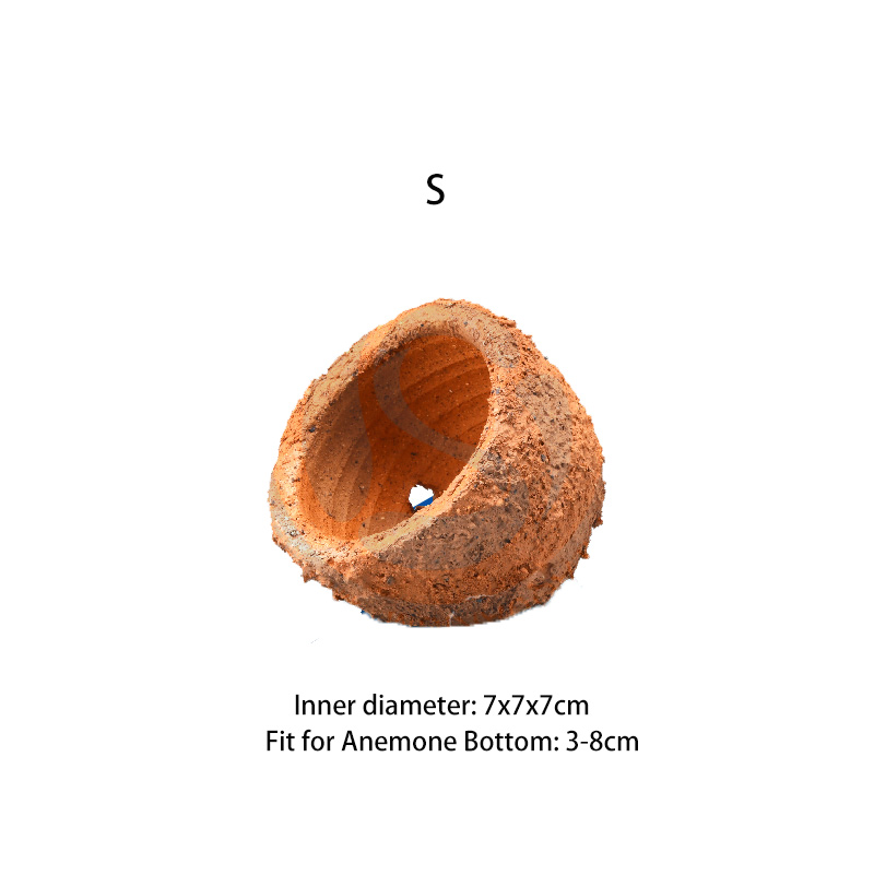 Magnetische Anemone Nest Voorkomen Weglopen Klei En Live Rock Gemaakt Voor Aquarium Reef Tank Aquarium Planten: WHITE