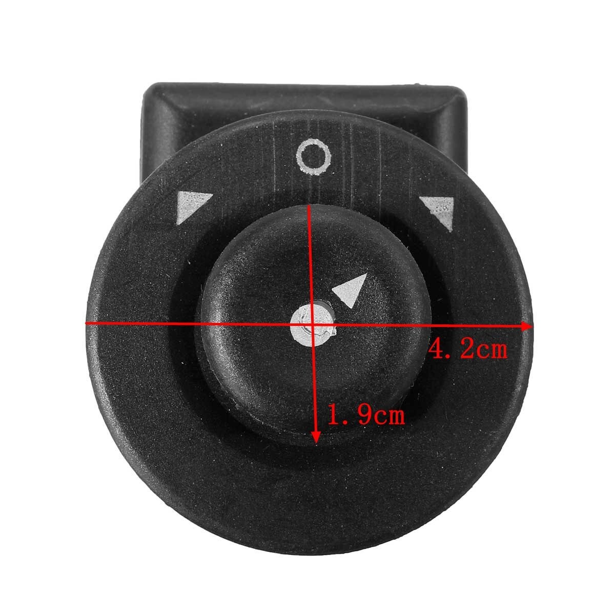 Achteruitkijkspiegel switch knop zijaanzicht Spiegel Regelgeving Knop Schakelaar Voor Citroen Elysee