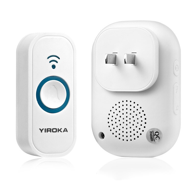 Long Distance Four-level volume adjustment Multiple polyphonic music Doorbell Wireless Doorbell Smart Remote Control Doorbell