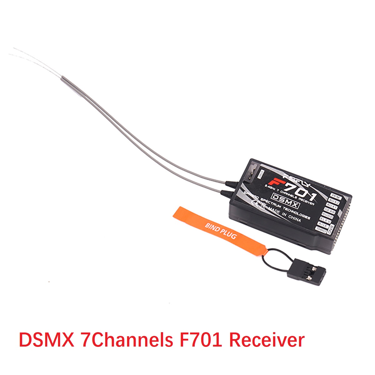 2.4 GHz Long Range DSMX DSM2 Receiver AR6210 AR6100E AR8000 AR9020 S603 F701 For SPEKTRUM JR Remote Control
