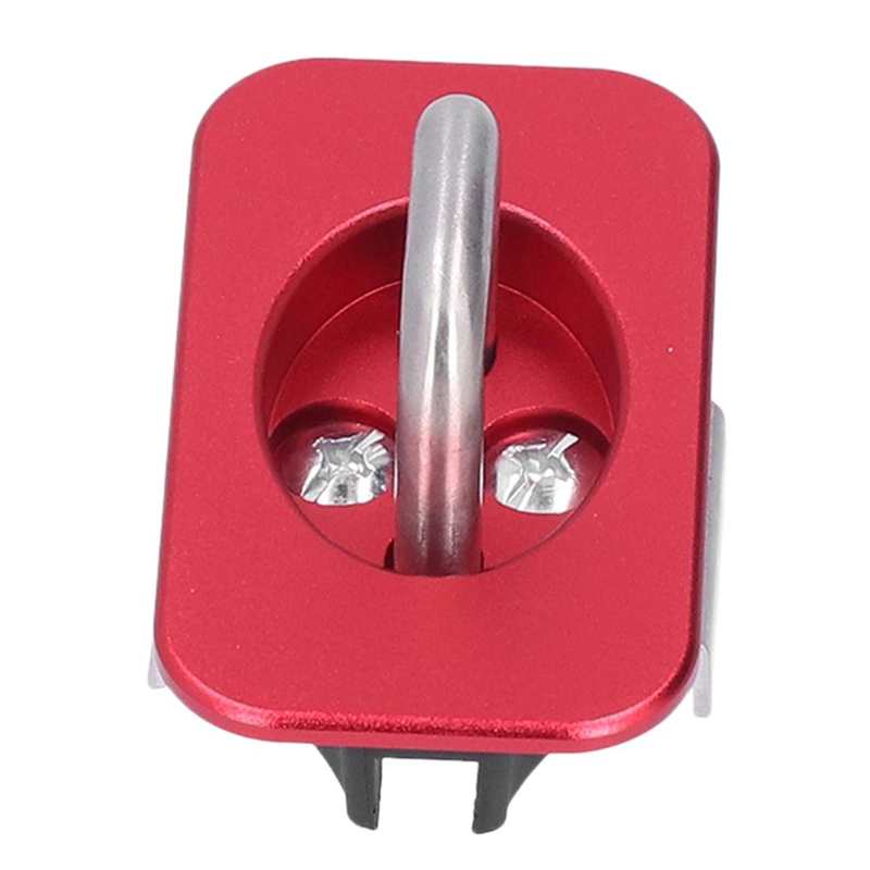 Truck Bed Top Side Ring Anticorrosion Wearproof Stainless Steel Removable Retractable Bull Ring Flush for Pickup Replacement for