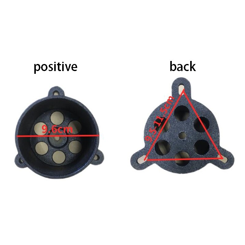 Cast Iron Burner for stove natural gas liquefied oven stove kitchen propane portable gas jet burner stove 4/7 hole 1pc