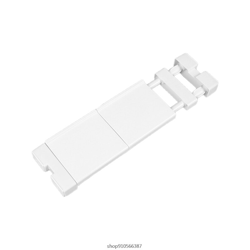 Window Sill Retractable Storage Rack Kitchen Storage Telescopic Rod Separator Board Nail-Free Partition Shelf Organizer: M