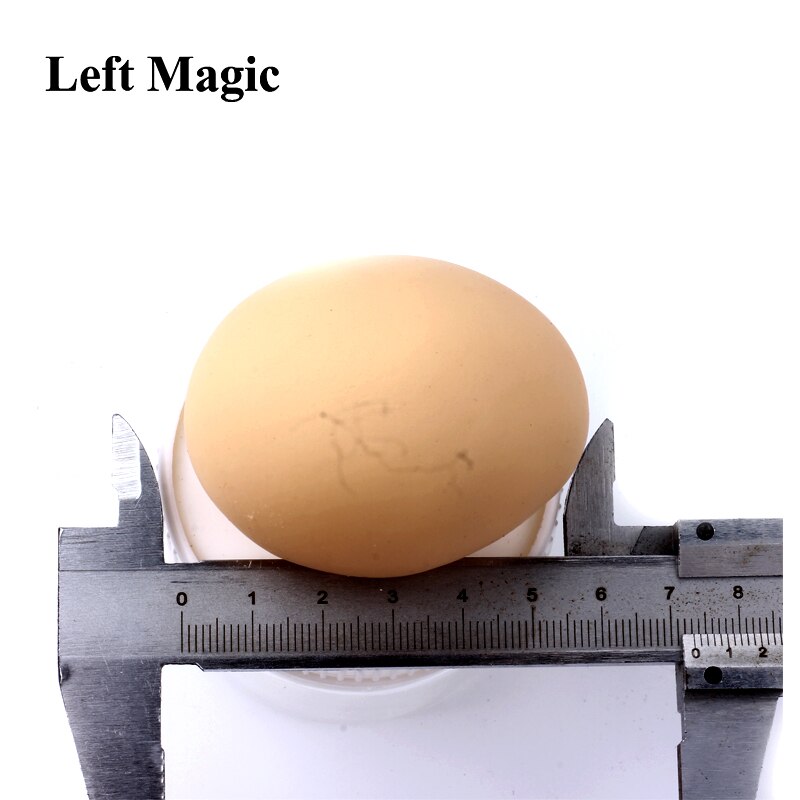 Oeuf de Simulation Ultra Silicone, tours de magie, œuf blanc à foulard en soie, accessoires magiques, Gimmick, accessoires de magicien, jouet classique, 1 pièces