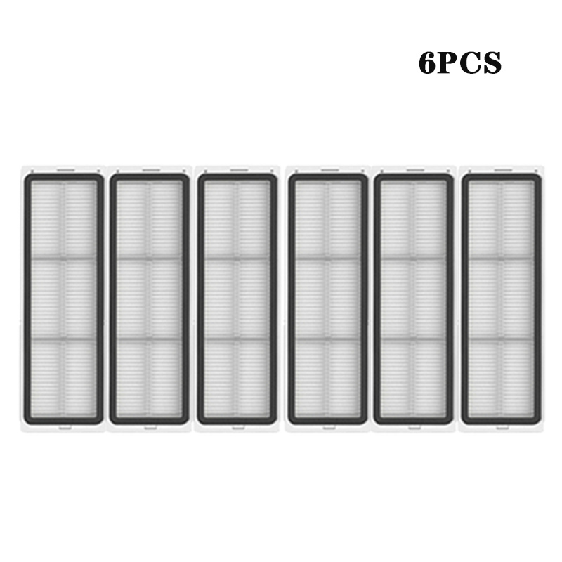 Piezas de repuesto para Robot aspirador Xiaomi X10, accesorios, Cepillo Lateral principal, filtro Hepa, paño de mopa, bolsa para polvo: Gris oscuro