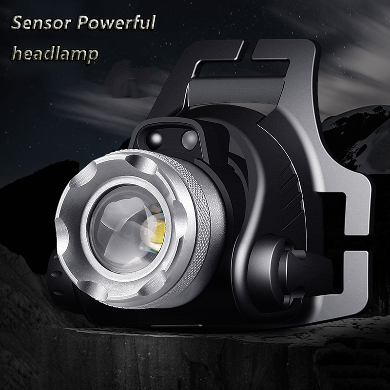 Z20 lampe frontale Led étanche, lampe torche, ampoules rechargeables Lithium-Ion Xml T6, 5000lm, Xm-l2 18650
