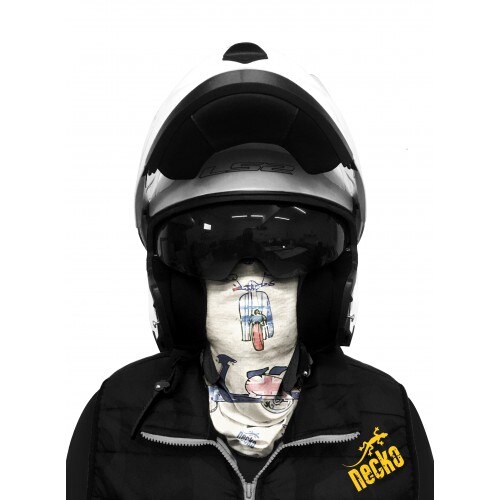 Motorcycle Rider Headwear Buff Bandana Multiscarf Scooter