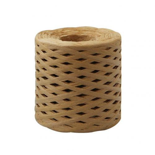 200m Papier Touw Raffia Lint Kant Wikkelen Touw Geschenkdoos Wikkelen DIY Scrapbooking Ambachten Birthday Party Bruiloft Decoratie: Chocolate Color