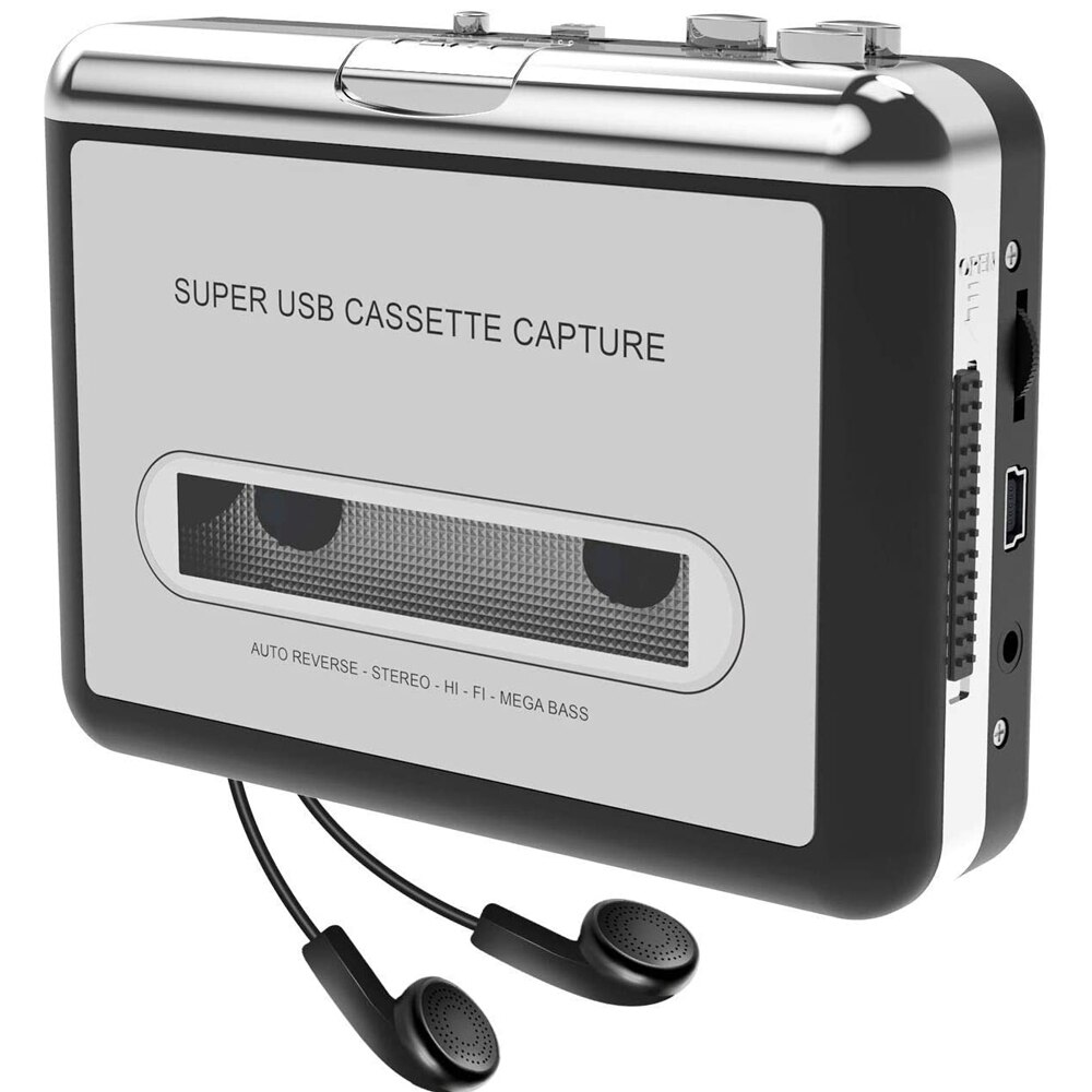 cassete player mp3 through PC for Windows MAC Cassette Recorder USB,