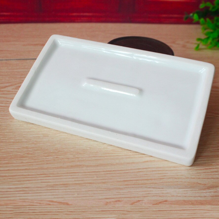 White Ceramic Watercolor Palette Artist Activities White Rectangular