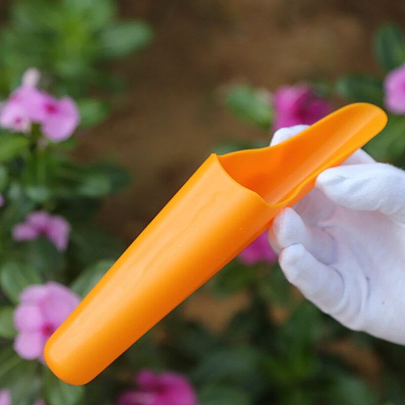 Pala de plástico para el suelo, pala de vaso para suculentas, bonsái DIY, para cultivo de plantas de jardinería, herramientas de jardín en maceta, 23x5,5 cm, 1 ud.