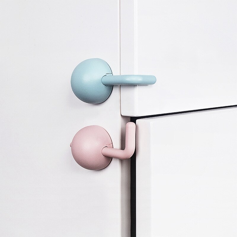Children Security Protector Home Child Anti-pinch Protection Device Multi-Functional Kids Cabinet Drawer Security Buckle Device
