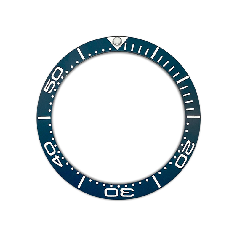 38Mm Gebogen Keramiek Bezel Insert Ring Past Skx007 Skx009 Srpd Gmt Sub Zeepaardje Horloge Case Mannen Horloge Ring Refitting Delen