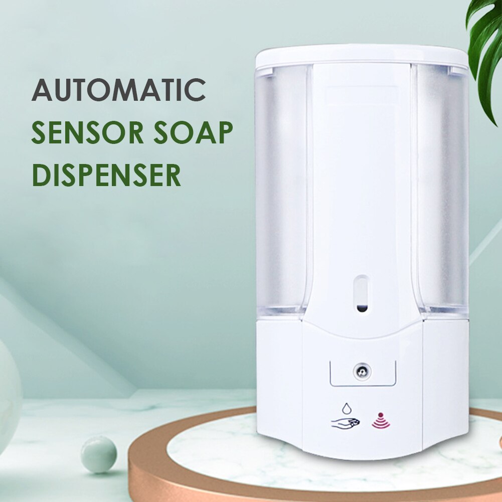 Smart Sensor Hand Washing Container Automatic Liquid Soap Dispenser Wall Mounted Shampoo Lotion Shower Gel Foam Bottles