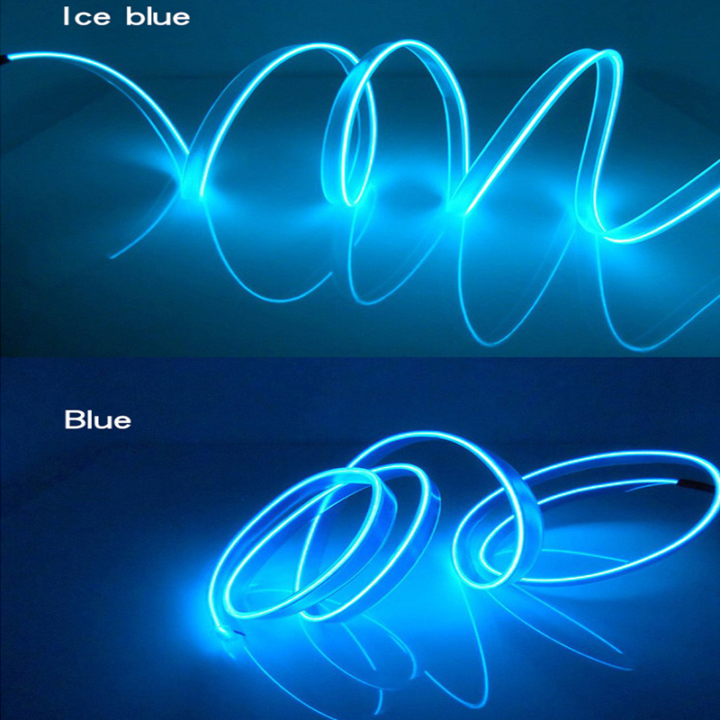 2M Auto Innen Dekorative Lampen Streifen Atmosphäbetreffend Lampe Kaltes Licht Dekorative Armaturenbrett Konsole Auto LED Umgebungs Lichter Adapter