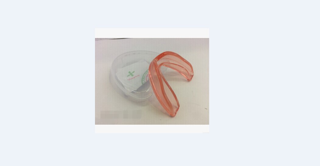 CLEAR Gum Shield Teeth Protector Mouth Guard Piece Rugby Football Boxing MMA: Red