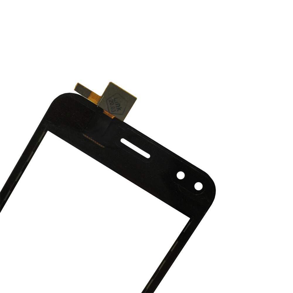 Sensor de tela sensível ao toque móvel para micromax bharat 3 q437 tela sensível ao toque digitador da tela de vidro frontal do painel