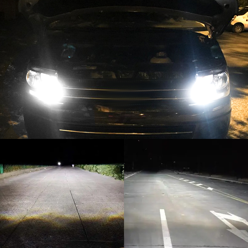 2 uds H8 H11 9005/HB3 9006 12V 55W luz transparente 4300k bombillas blancas cálidas faros de coche lámparas halógenas fuente de estacionamiento
