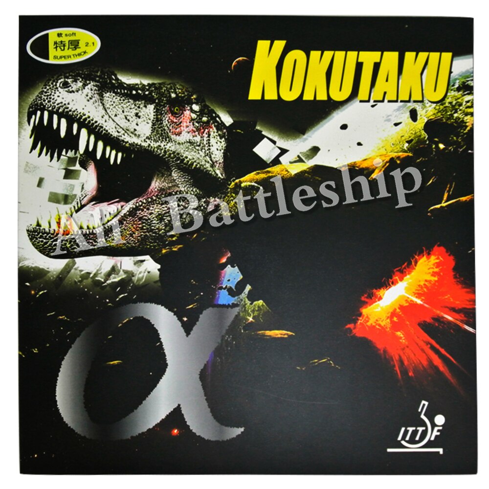 Kokutaku a borracha azul original para tênis de mesa, de alta tensão max, esponja de borracha, pingue-pongue, frete grátis