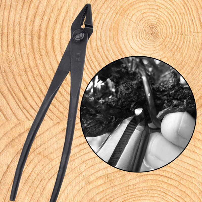 20cm Runde Kante Stahl Garten Rebschnitt Draht Zeichnung Zangen Scheren Dicke Äste Cutter Schere Bonsai Werkzeuge