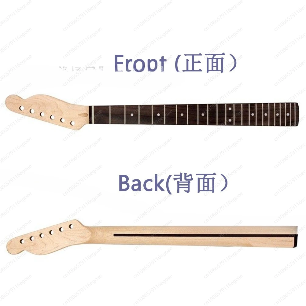 21/22, mástil de guitarra eléctrica, mástil de arce + diapasón de palisandro, parte trasera, adecuado para Fender TELE TL