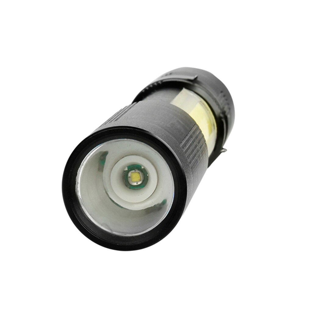 Outdoor&Sport LED Flashlight Mini Flashlight XPE LED COB Torch Lamp Clip Penlight 1xAAA Powered 4 Modes