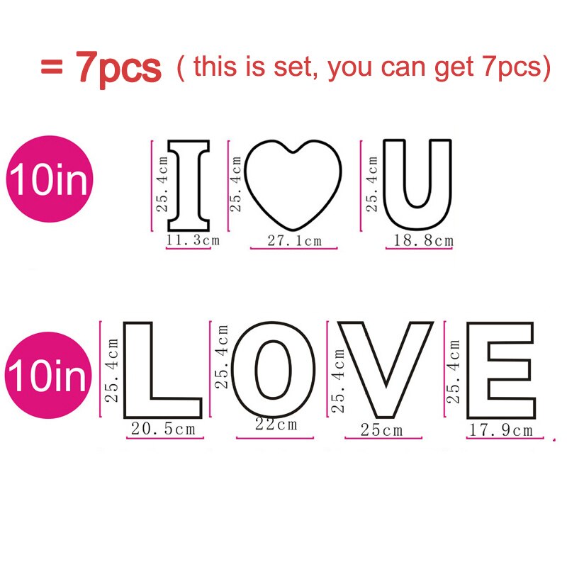 Number Cake Mold Cake Decorating Tools Confeitaria Maker Birthday Cake Bakeware Pastry Tools 10/12/14/16inch Letter LOVE: 7 Letter 10in