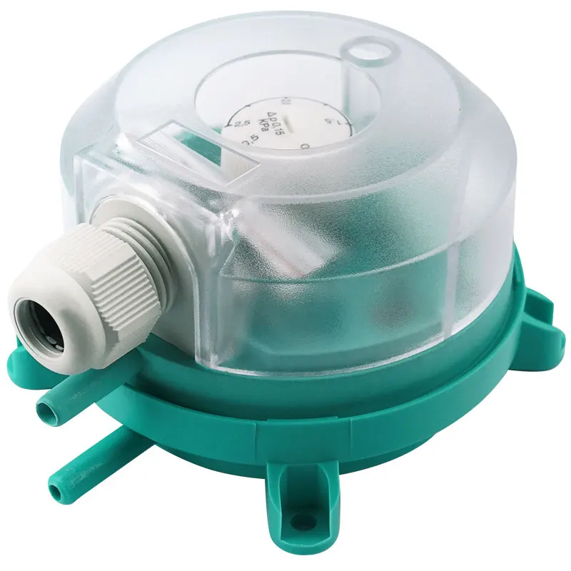 ELECALL Air Differential Pressure Switch Adjustable Micro Pressure Switch Optional Range 20 ~ 5000 Pa 500pa 300pa