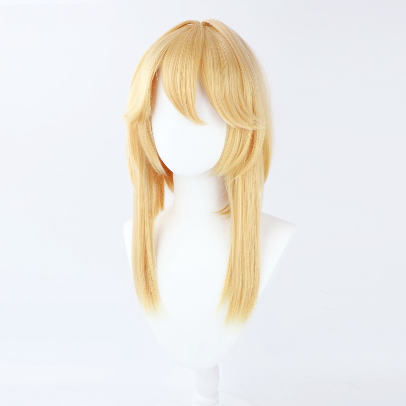 Game Guilty Gear Bridget Cosplay Wig Heat Resistant Hair for Halloween Short Hair Christmas Carnival Costume Wigs + Wig Cap