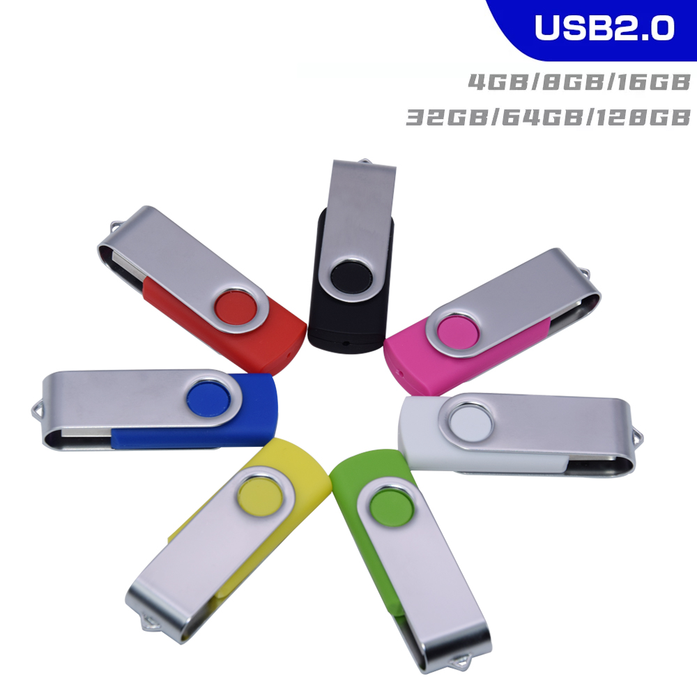 USB2.0 Flash Drive 32GB/64GB/128GB High-Speed Data Transfer Memory Stick Ultraslanke Thumb Drive USB Memory Stick