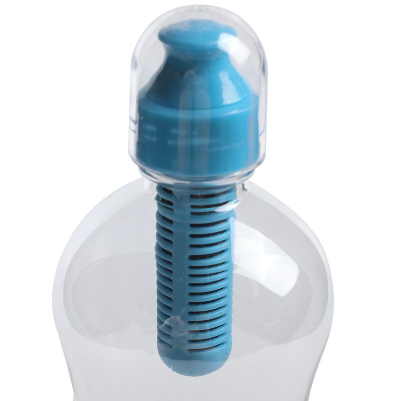 550ML Outdoor Water Bobble Hydration Filter Bottle Filtered Drinking, Yellow