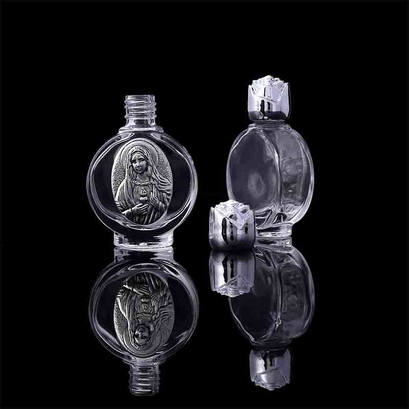 15 Soorten Heilige Water Jezus Fles Religieuze Kruis Fles Christian Virgin Sculptuur Fles, Heilige Water Fles: GOLD / 65-42mm6