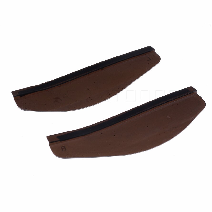 2 pz/lotto impermeabile PVC auto specchietto retrovisore adesivo pioggia sopracciglio guarnizione auto specchio pioggia schermo ombra copertura protettiva