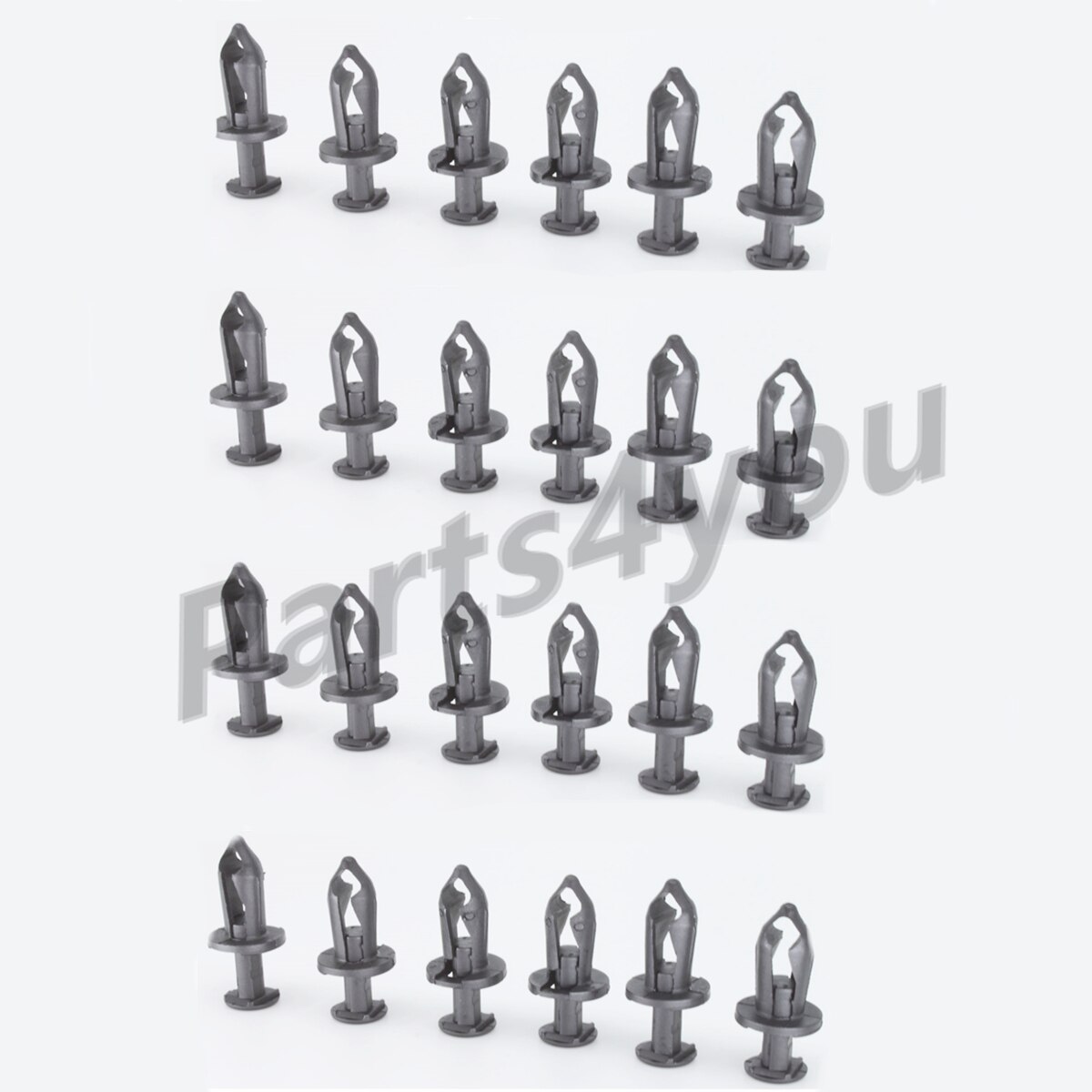 24pcs PUSH RIVET PLASTIC CLAMP for CFMoto Cforce Uforce Zforce 450 500 550 600 625 800 1000 Z5 U6 Z6 Z8 X8 U8 Goes 9060-040310: Default Title