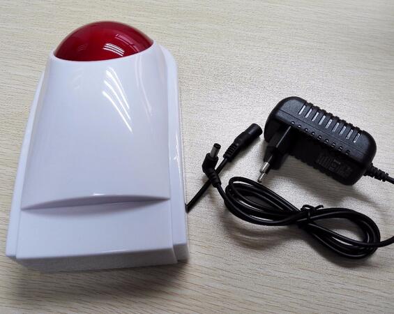 Wired Alarm Outdoor Waterproof Flash Siren Sound Strobe Flash Alarm Siren For Wif GSM PSTN Home Security Alarm System