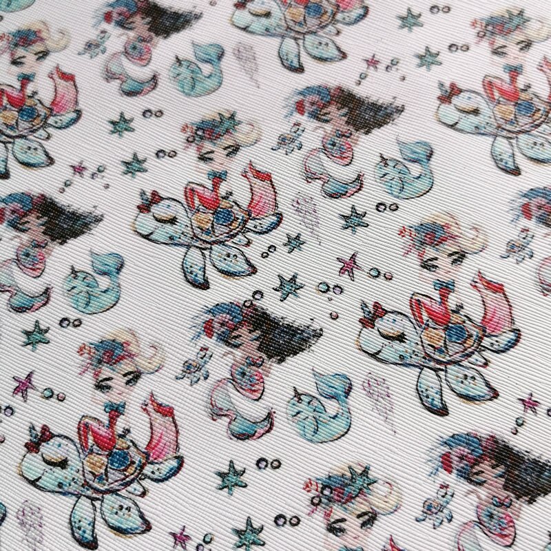 50X140cm telas impresas de dibujos animados tissus au metre para coser tela de poliéster tela de algodón bricolaje patchwork máscara de niño bolsas material: picture No.3