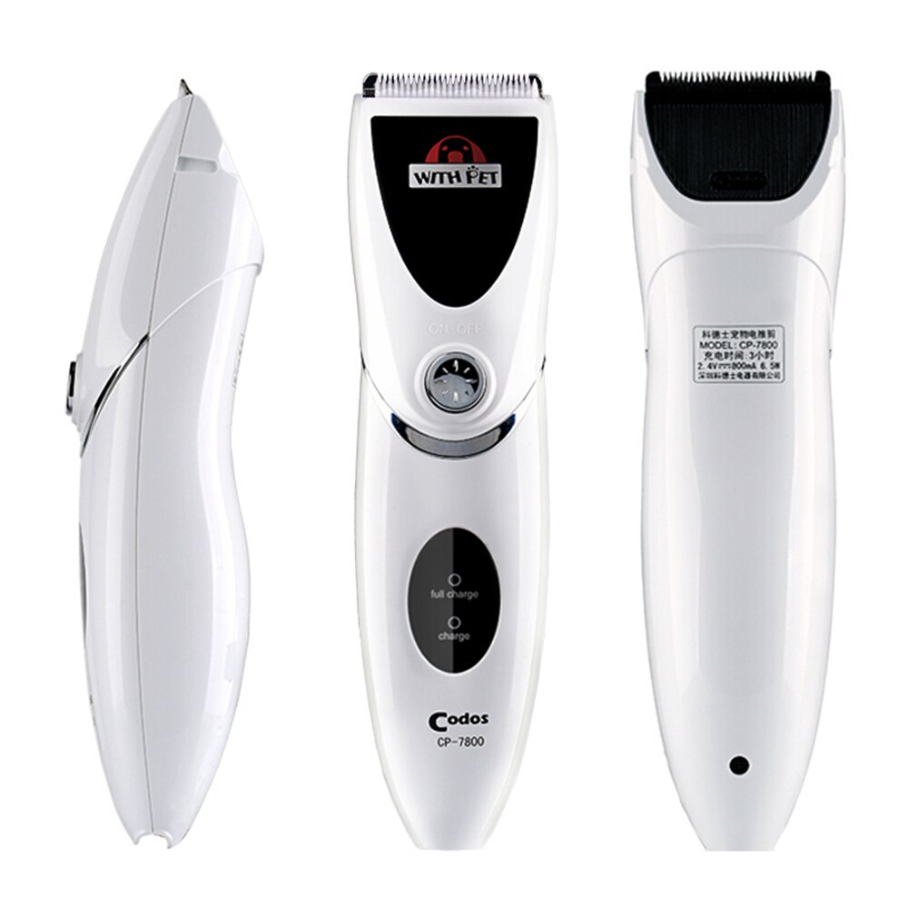Codos CP-7800 Dog Hair Trimmer Pet Clipper Electric Shavers Rechargeable Pet Trimmer Cat Grooming Haircut Machine