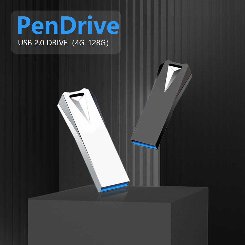 ALUNX USB Flash Drive128G Pendirve 64GB Mini Pen Drive Water Proof Metal Memory usb Stick 32GB Business 8G 4G U Disk 16GB