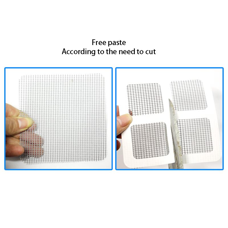 10pcs / 30pcs Windows Door Screen Repairing Patch Self-Adhesive Net Mesh Screen Repair Stickers