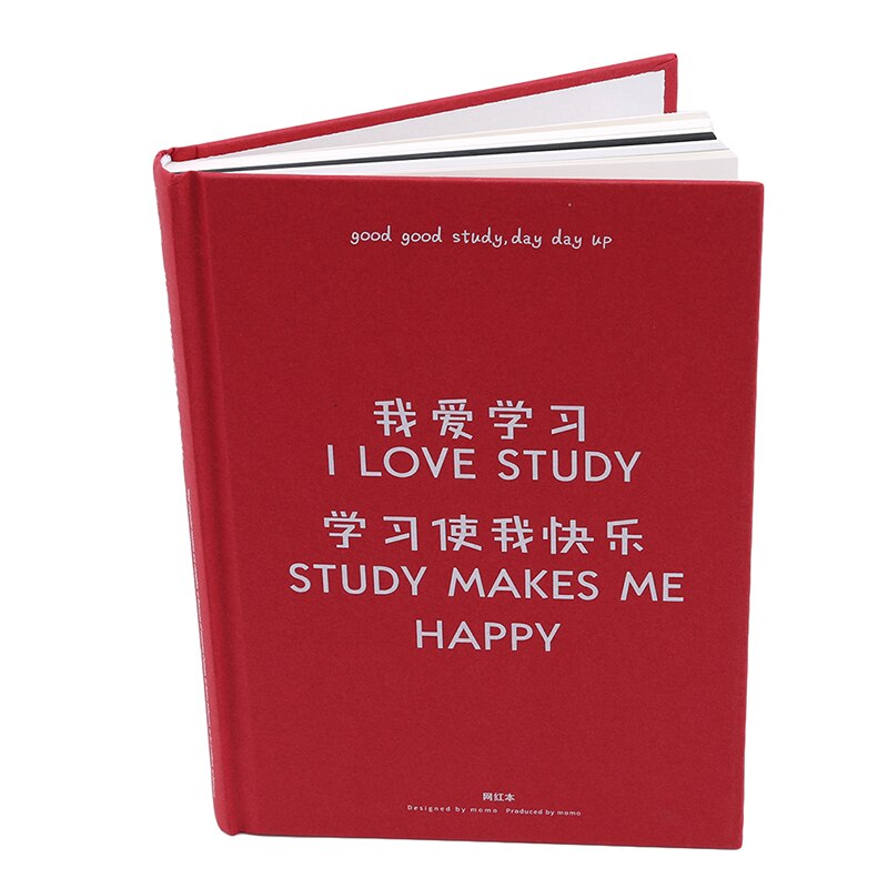 Journal For Planning Goal Dotted Notebook Office School Supplies Handmade Planner School Supplies Stationery: red 1