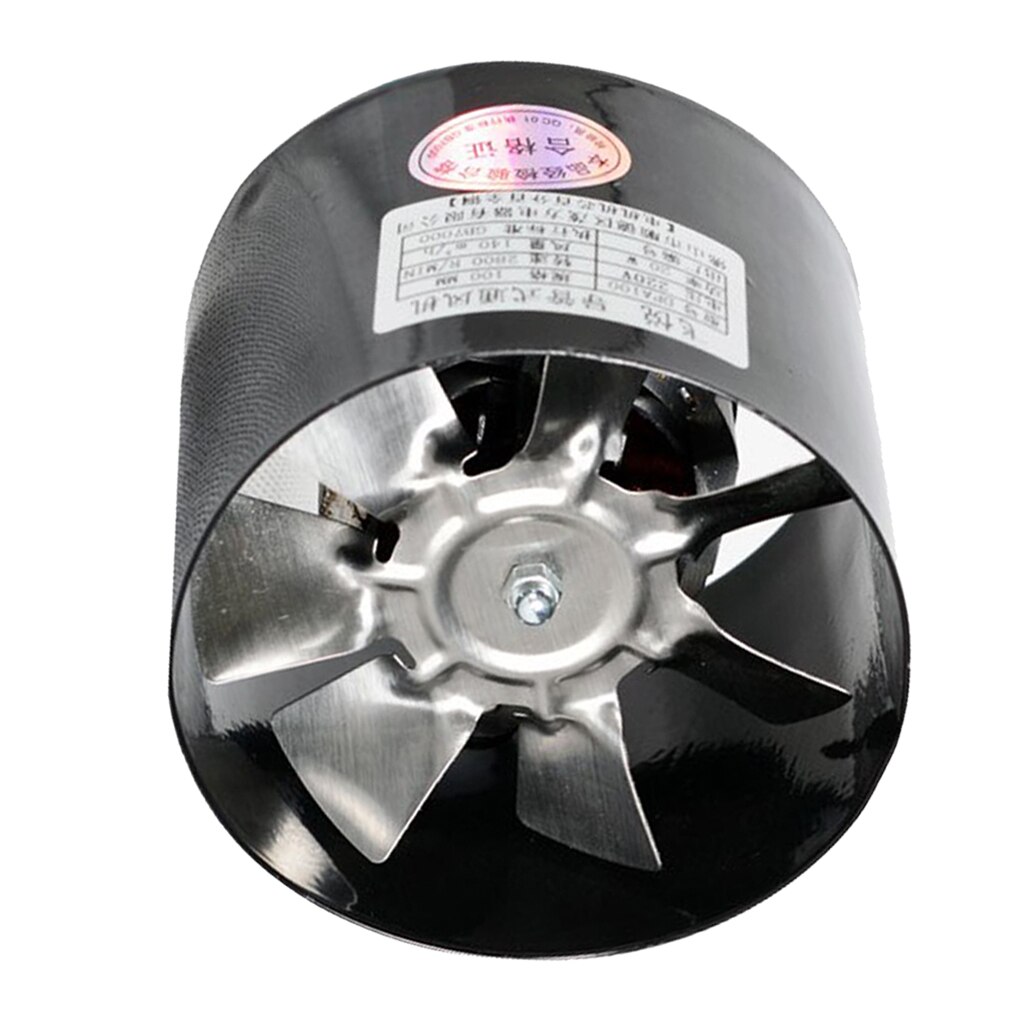 4 INCH/95MM 25W VENTILATING EXHAUST FAN Inline Vent Fan for Grow Room