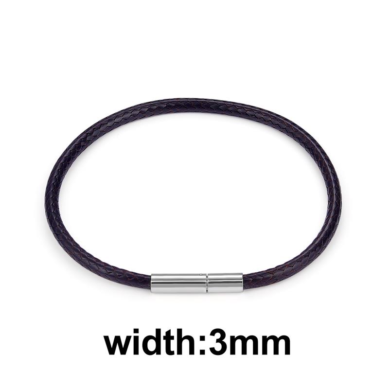 Jiayiqi pulseras de cordón encerado de cuero hechas a mano pulsera y brazaletes de cuerda de la suerte para mujeres y hombres pulseras de hilo de cordón de cera: 17 cm / Color oro puro