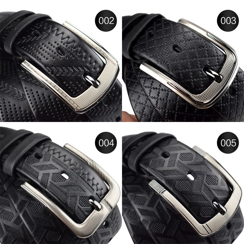 PU leather luxury strap male belts for men classic vintage pin buckle leather belt male belt men