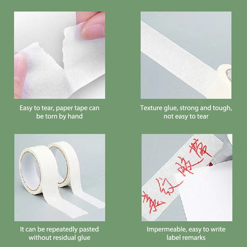 10M/30M Lange Handschrift Bescherming Muurschildering Tekening Naadloze Afplakband